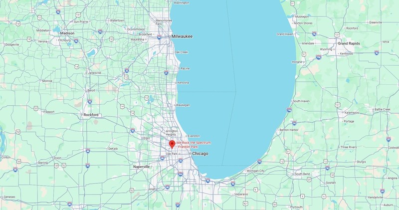 map location